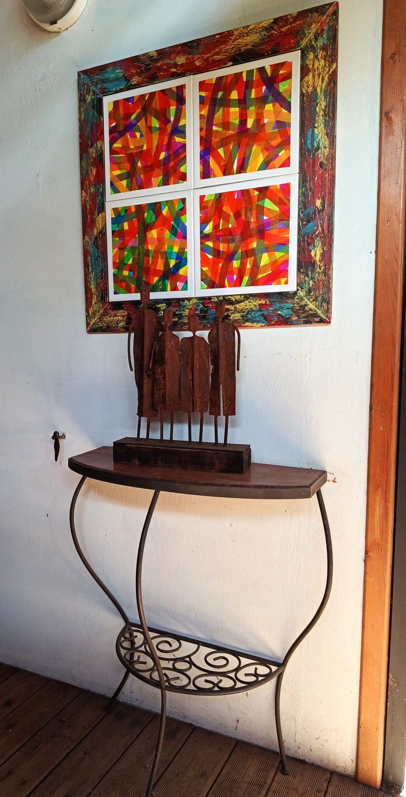Sculpture métal